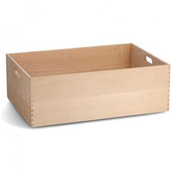 HTI‑Living Aufbewahrungsbox 60 × 40 × 21 cm – Mehrzweck-Holzkiste