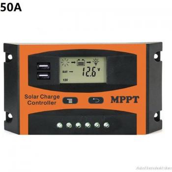 Regulador de carga solar MPPT 50A/60A para carteleras de luz