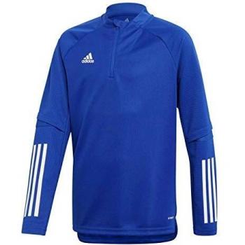 Adidas Condivo 20 Top per l'Allenamento Bambino in Blu Reale/Bianco