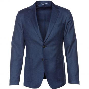 BOSS Hooper-WG Herrenblazer – Waschlangleich, blaue Farbe, Regular Fit