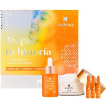 C-vit Set Luminosidad Tu Piel Tu Historia: Set 3 Artículos