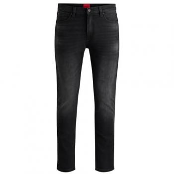 HUGO 5-Pocket Jeans in Schwarz, Größe 30/32 für Herren