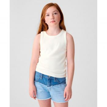 Camiseta de Fundo Gap Infantil Branco