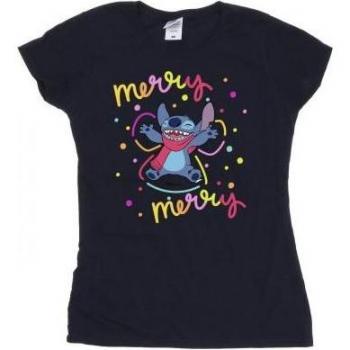 Felpa Leggera Disney Merry Rainbow Manica Lunga