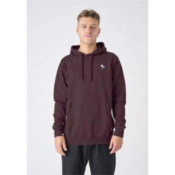 Cleptomanicx Hooded Embro Gull 2 Kapuzensweatshirt für Herren Größe L