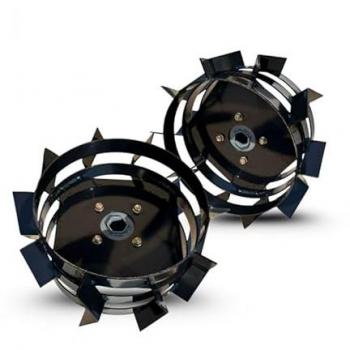 Roues de motoculteur 4.00-8 axe 23 mm en métal
