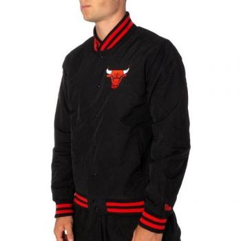 Parka New Era Noir et Or Chicago Bulls pour Homme XXL
