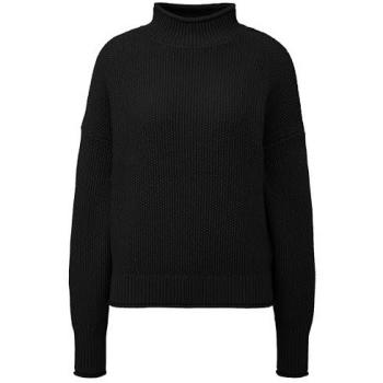 QS Strickpullover mit Stehkragen, Größe S