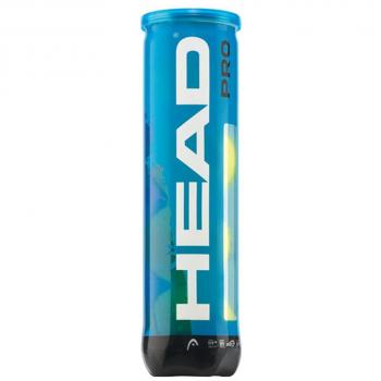 HEAD Pro 4x Tennisbälle – Gelb – One-Size‑Fit – 571034