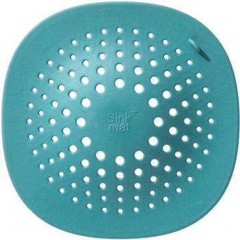 2pcs Sink Anti-Clogging Filter Mat with Handle