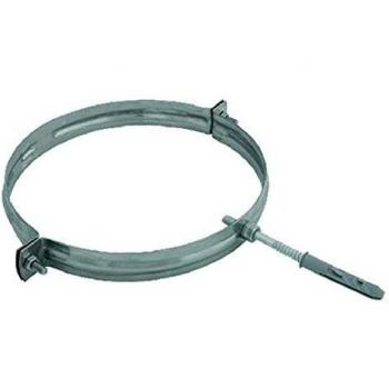 Collier de tuyau inoxydable avec vis à goujon 150 mm