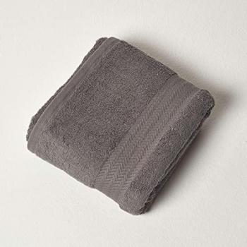 Slate Grey 100% Combed Egyptian Cotton Luxury Bath Towel 500 GSM