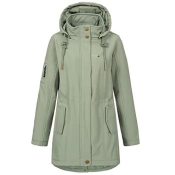 Softshellmantel DEPROC ACTIVE – TWIN PEAK II SLATE New Women, Damen, Größe 50 (XL), grau