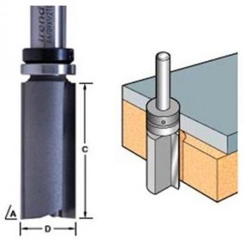 Trend 46/10 X 3/8 Tungsten Carbide Router Cutter