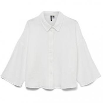 Vero Moda Damenhemd Natali Standard Fit Weiß