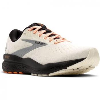Brooks Ghost 16 Men's Athletic Shoes Orange/Bone 11 D
