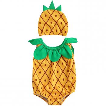 Sunshine Sails Kids Pineapple Swimwear and Cap