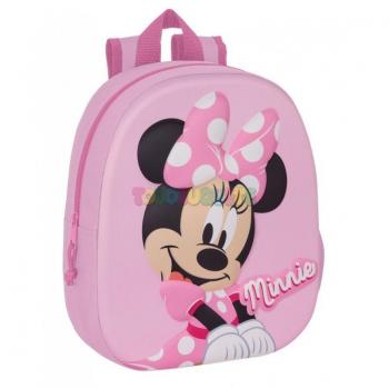 MOCHILA 3D MINNIE MOUSE DE SAFTA