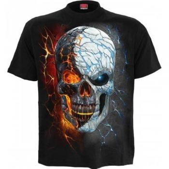 Spiral Direct Unisex T-Shirt „Innere Zerrissenheit“ L schwarz