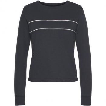Estilo Dual: Sudadera Azul Marítimo / Blanco H.I.S