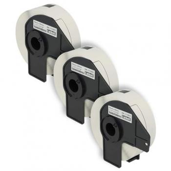 Vhbw 3 Label Rolls 29mm x 90mm for Brother DK-11201 Label Maker
