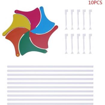 40JC 10 Windmolens Tuin Spinner Set Buiten Decoratie Speelgoed
