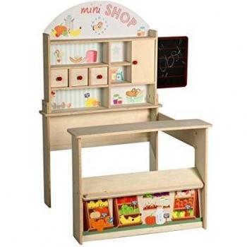 Roba Minishop, Kinder Kaufladen mit Theke und Schiebetür