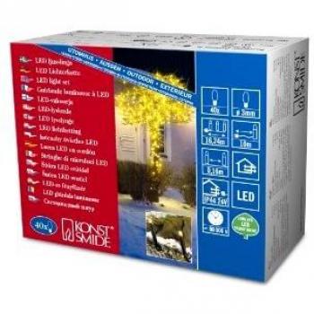 Guirlande Micro LED 40 J – Câble Noir 24 V
