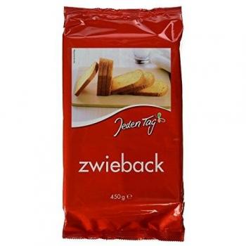 Zwieback, 450 g Packung