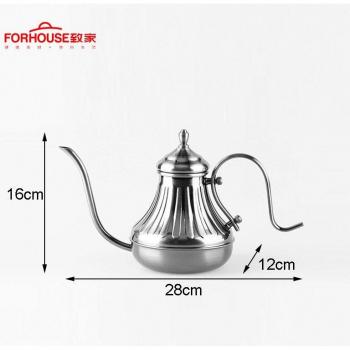 Retro Stainless Steel Teapot