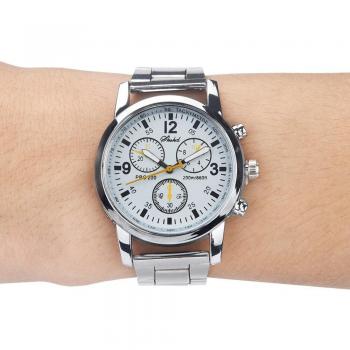 Men's Business Watch with Stainless Steel and Three Eyes