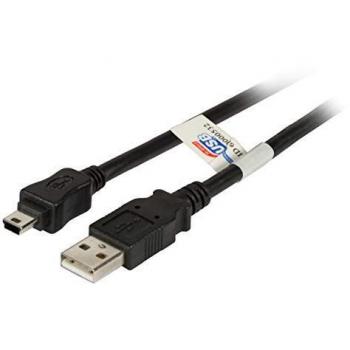 Cavo USB 2.0 1,8 m A a Mini B Nero