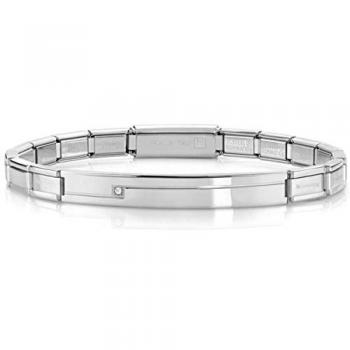 Pulsera Brillante de Acero para Mujer