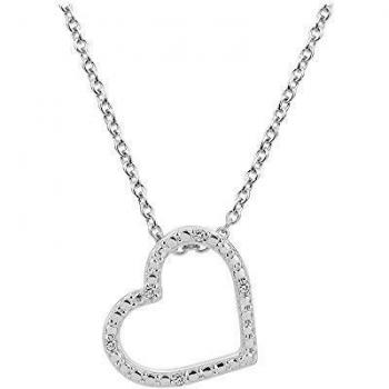 Collier Argent Pendentif Coeur Joaly