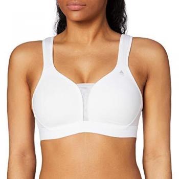 Odlo Padded High Sports Bra – Blanc, Size 2XL