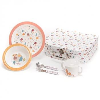 Coffret valisette décoré 5 pièces Simeon en résine