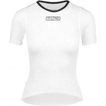 Camiseta Blanca Bioracer Breeze de Manga Corta para Mujer