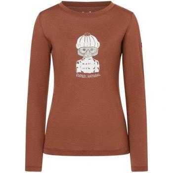 Long Sleeve SnowCat T-Shirt – Horn Brown Finish