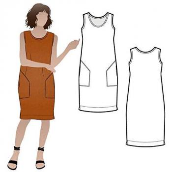 Modern Iris Dress Design Sheet