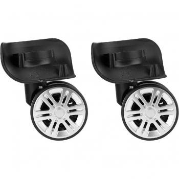 Durable 2x Dia PP Single Wheel Luggage Caster