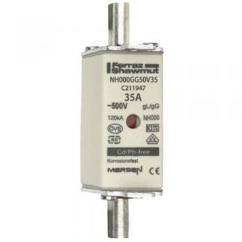 Fusible Mersen 1B645, 35 ampères, 500 volts