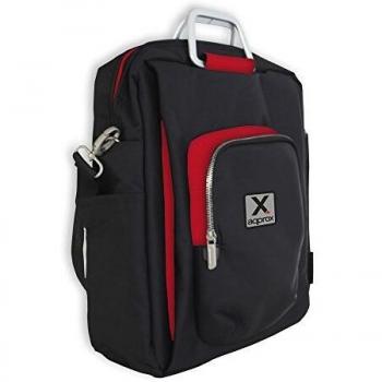 Sac de voyage PCP 15,6 – Résistant, Multi‑Compartiments – Noir & Rouge