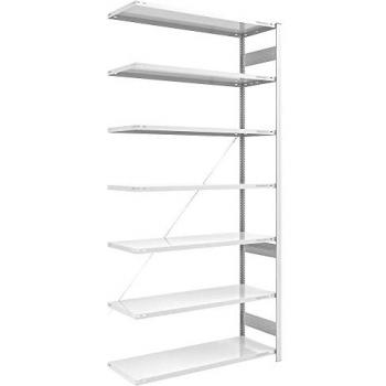 EUROKRAFT Pro Bolt-Free Shelf System – RAL 7035 – 3000 mm
