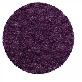 Rymattemattan Fluffy 160 cm i lila, 3500