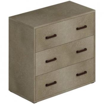 Tavoloio Argilla – Comò a 3 Cassetti 91x45x81