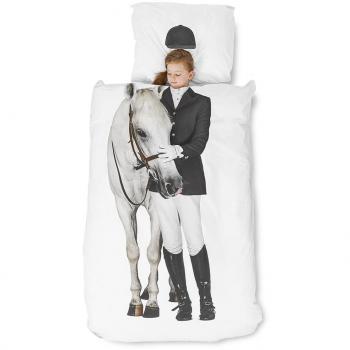 Snurk Children's Horse Bedspread Set