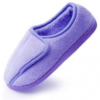 Wide-Toe Memory Foam Diabetic Slides