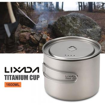 Ultralight Titanium Camping Cup 1600ml