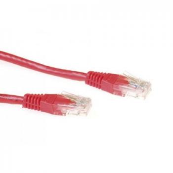 ACT CAT6A UTP 5m (IB3705) Netzwerkkabel (Rot, U/UTP)