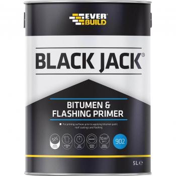Everbuild Black Jack 902 Bitumen and Flashing Primer 5 litre